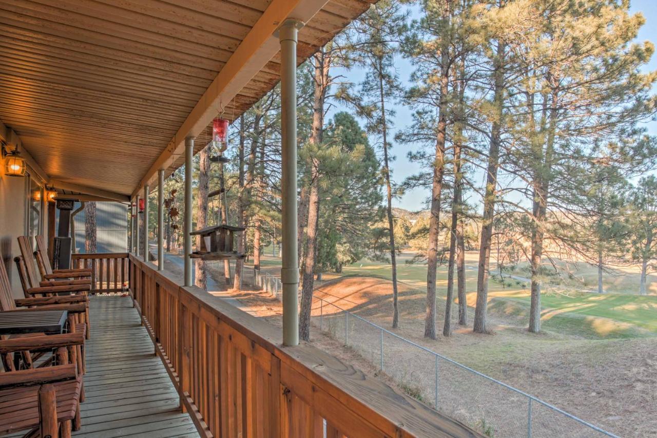 Ruidoso Lil Mountain Getaway With Golf Course View Villa Dış mekan fotoğraf
